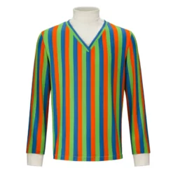 Sesame Street Bert Striped Shirt For Christmas (Ready To Ship) 10 Sesame Street Bert Striped Shirt For Christmas (Ready To Ship) -Étoile Cosplay Soldes d0a4a88d7f