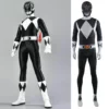 Black Ranger Costume Mighty Morphin Power Rangers Zack Taylor Cosplay -Étoile Cosplay Soldes d33518a881
