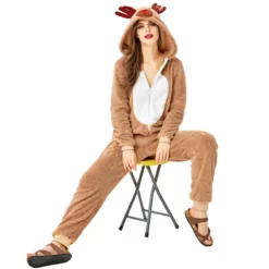 Christmas Reindeer Costume For Women Kids Parent-Child Wear -Étoile Cosplay Soldes d3a40a7afb