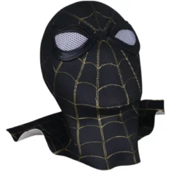 Spider-Man 3: No Way Home Black And Gold Cosplay Mask 11 Spider-Man 3: No Way Home Black And Gold Cosplay Mask -Étoile Cosplay Soldes d47a844db0