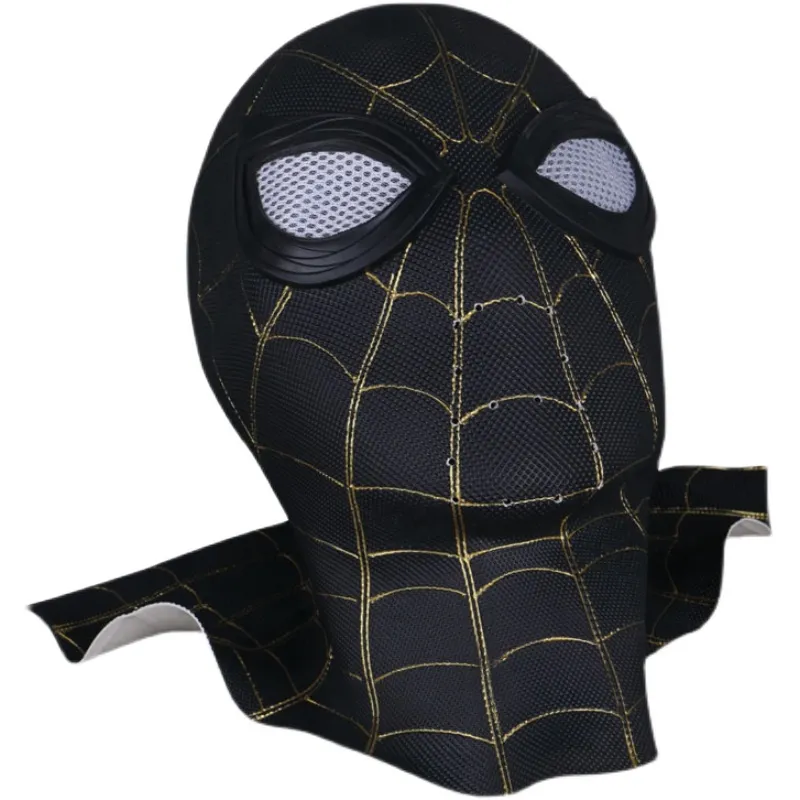 Spider-Man 3: No Way Home Black And Gold Cosplay Mask 7 Spider-Man 3: No Way Home Black And Gold Cosplay Mask – Image 5