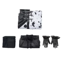 2021 Cruella De Vil Emma Stone Black White Cosplay Costume -Étoile Cosplay Soldes d4ffff95ab