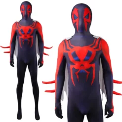 Spiderman 2099 Costume With Cape Cosplay Spider-Man: Across The Spider-Verse -Étoile Cosplay Soldes d561a54ccc
