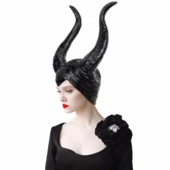 Maleficent Angelina Jolie Horns Hats Mask For Adult -Étoile Cosplay Soldes dab4bada5e