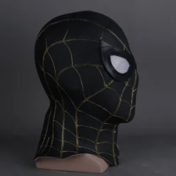Spider-Man 3: No Way Home Black And Gold Cosplay Mask 8 Spider-Man 3: No Way Home Black And Gold Cosplay Mask -Étoile Cosplay Soldes de0e73ffc6