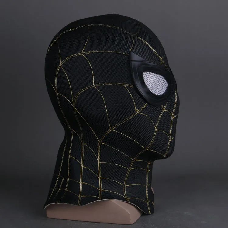 Spider-Man 3: No Way Home Black And Gold Cosplay Mask 4 Spider-Man 3: No Way Home Black And Gold Cosplay Mask – Image 2