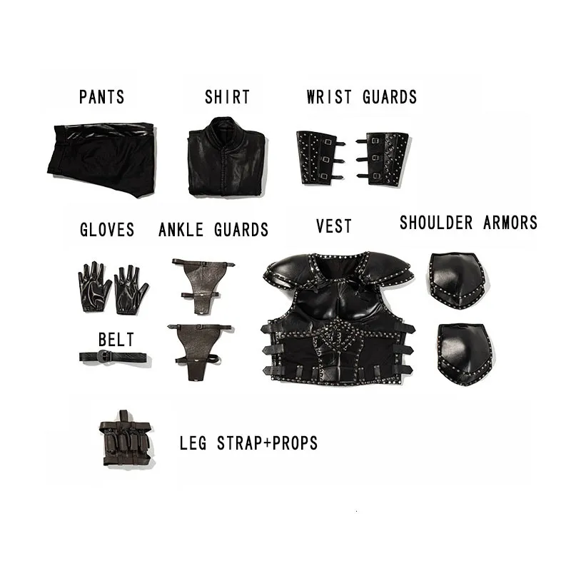 The Witcher Season 2 Geralt Of Rivia Cosplay Costume (Without Sword, Shoes&Necklace) 4 The Witcher Season 2 Geralt Of Rivia Cosplay Costume (Without Sword, Shoes&Necklace) – Image 2