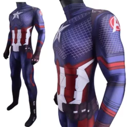 Avengers Endgame Captain America Cosplay Costume Adults Kids 11 Avengers Endgame Captain America Cosplay Costume Adults Kids -Étoile Cosplay Soldes e187d16a5f