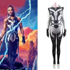 Valkyrie Cosplay Jumpsuit With Gloves Adults Kids-Thor 4: Love And Thunder