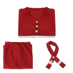 Film Bonnie And Clyde Sweater For Women Bonnie The Bandit Red Costume -Étoile Cosplay Soldes e5d9aa285b