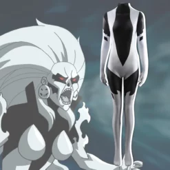Silver Banshee Cosplay Costume Adults Kids