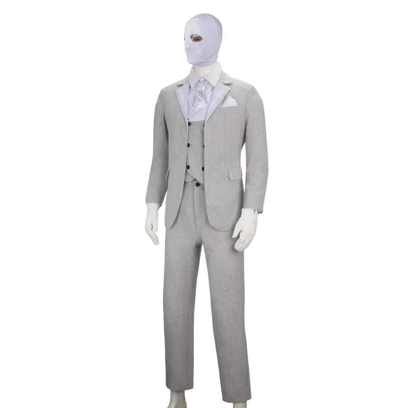 Moon Knight 2022 Mr. Knight Steven Grant Cosplay Costume (Ready To Ship) 6 Moon Knight 2022 Mr. Knight Steven Grant Cosplay Costume (Ready To Ship) – Image 4