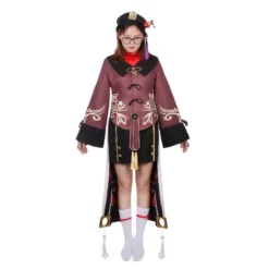 Adults Kids Genshin Impact Hu Tao Cosplay Costume -Étoile Cosplay Soldes e98fcaa209