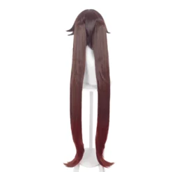 Genshin Impact Hu Tao Cosplay Wig -Étoile Cosplay Soldes e9aba4dfb8