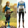 Princess Zelda Costume Spandex Bodysuit Zelda Breath Of The Wild Cosplay