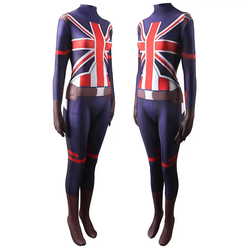 What If Captain Carter Peggy Carter Cosplay Costume Adults Kids 5 What If Captain Carter Peggy Carter Cosplay Costume Adults Kids – Image 3