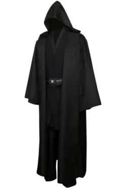 Star Wars Obi Wan Kenobi Black Cosplay Costume -Étoile Cosplay Soldes ebdf8b0809