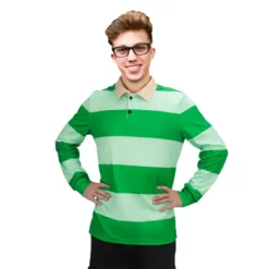Steve T-Shirt Green Stripe Blue's Clues & You! (Ready To Ship)
