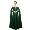 Alicent Hightower Cosplay Costume House Of The Dragon Dark Green Dress -Étoile Cosplay Soldes ec98f4533d