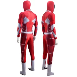 Power Rangers Red Ranger Jason Lee Scott Cosplay Costume Adult Kids -Étoile Cosplay Soldes ed454af34c