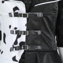 2021 Cruella De Vil Emma Stone Black White Cosplay Costume -Étoile Cosplay Soldes eecd74a2ce