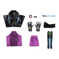 DC Punchline Costume Alexis Kaye Cosplay -Étoile Cosplay Soldes ef4a48f30c