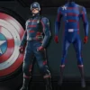 The Falcon And The Winter Soldier US Agent Captain America Body Suit Adult Kids -Étoile Cosplay Soldes f4fe788924