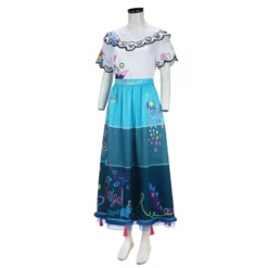 Encanto Mirabel Madrigal Cosplay Costume With Glasses Earrings For Adults -Étoile Cosplay Soldes f5926c3b67