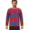 Sesame Street Ernie Striped Shirt For Men (Ready To Ship) -Étoile Cosplay Soldes fa573b4c32