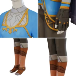 Tears Of The Kingdom Princess Zelda Cosplay Costume The Legend Of Zelda 3D Printed -Étoile Cosplay Soldes ffc8ee2979